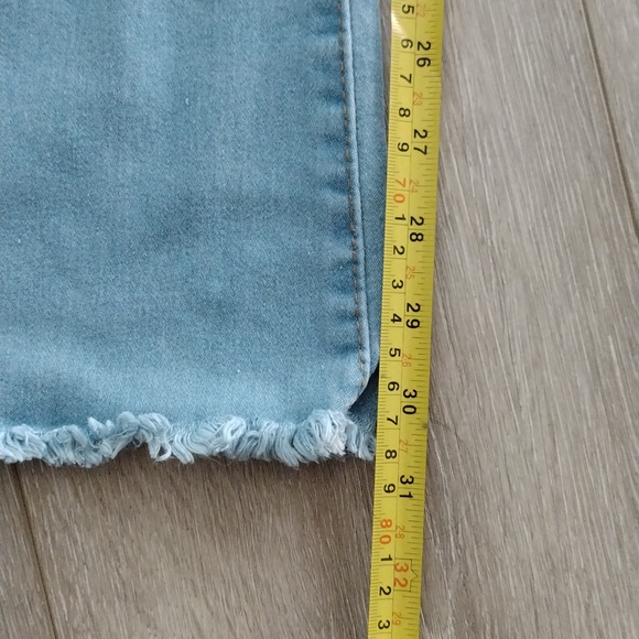 Women's Light Blue Flared Jeans - Picture 10 of 11